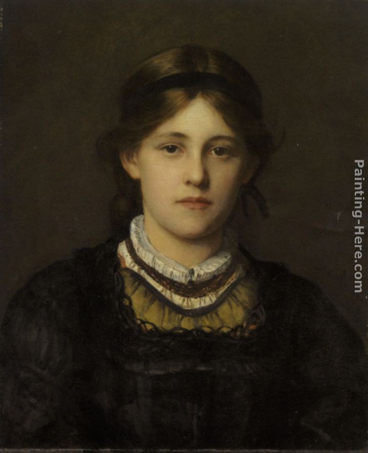 Franz Von Defregger Beauty of the Tyrol